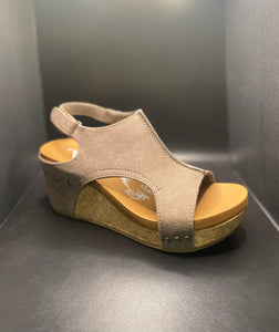 Liberty Taupe Wedges