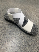Load image into Gallery viewer, White Thrive Sandals
