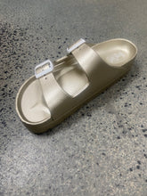 Load image into Gallery viewer, Corky Champagne Floatie Sandals
